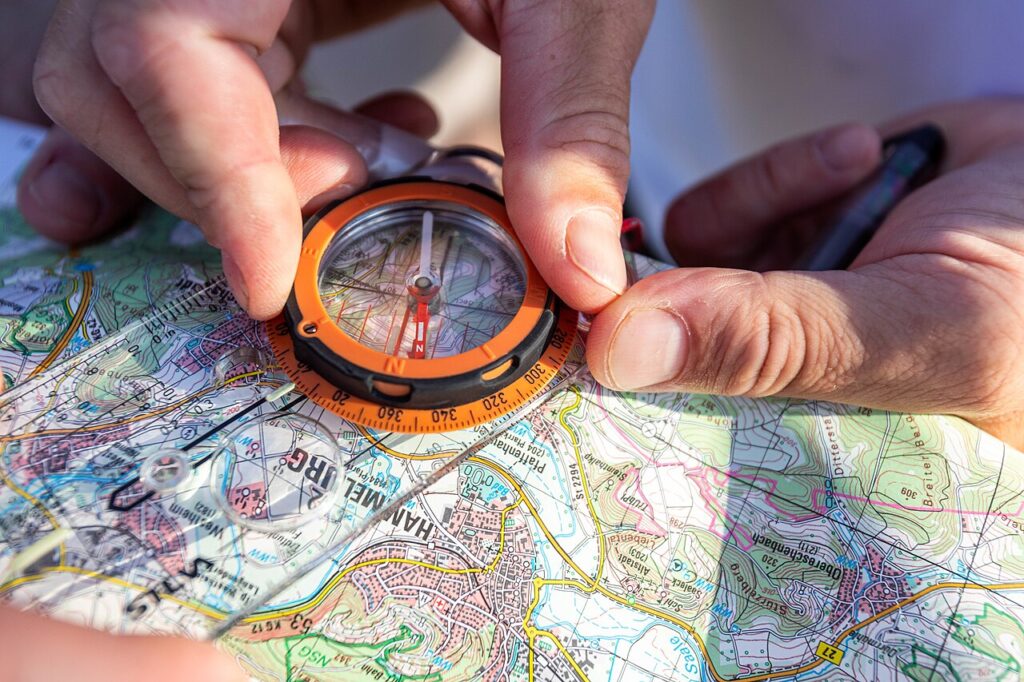 Reading a map
