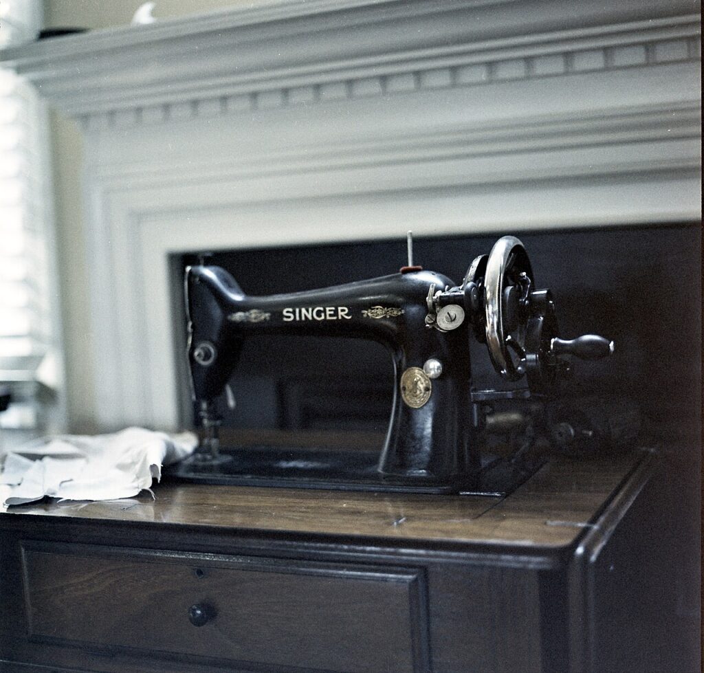 vintage sewing machine