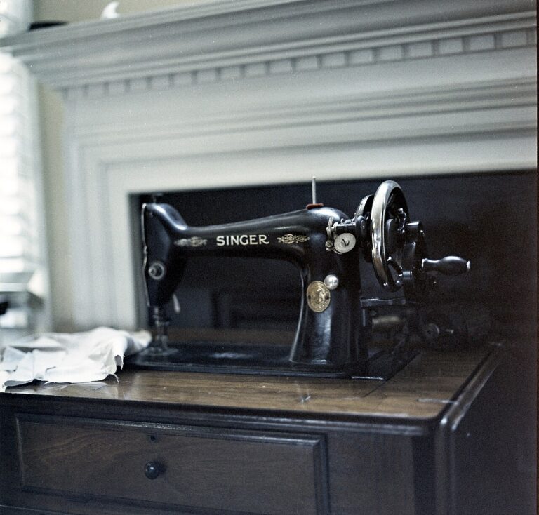 vintage sewing machine