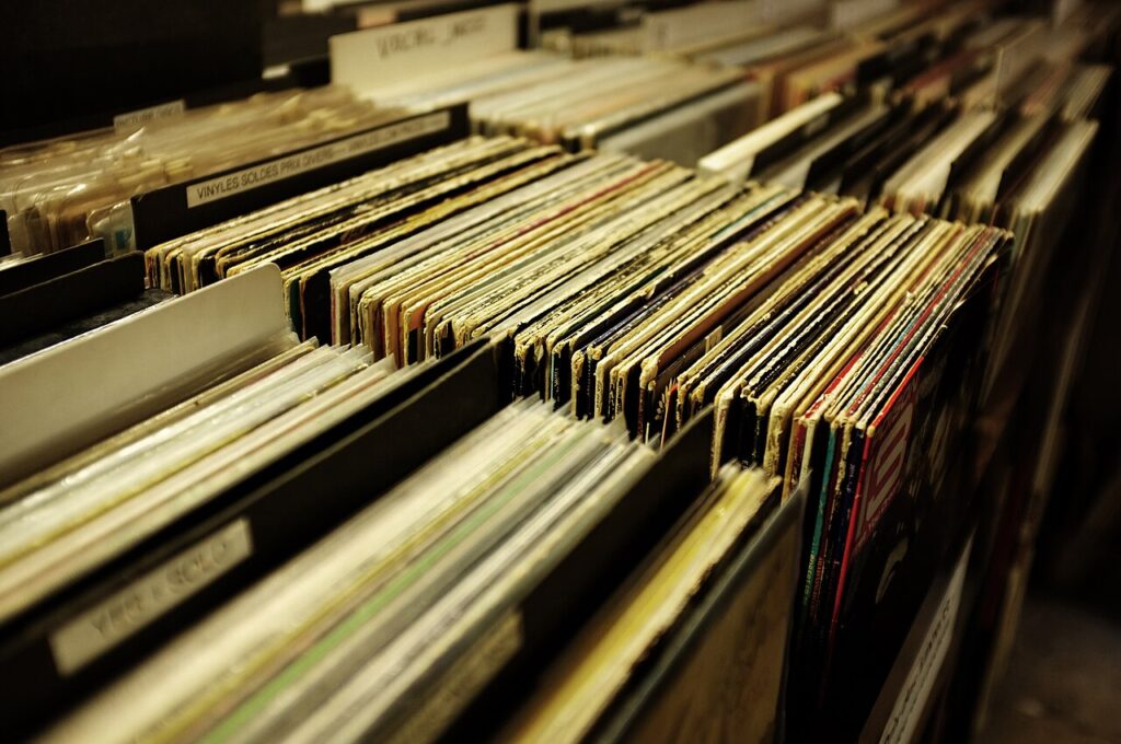1280px Vinyl collection at a record store Unsplash