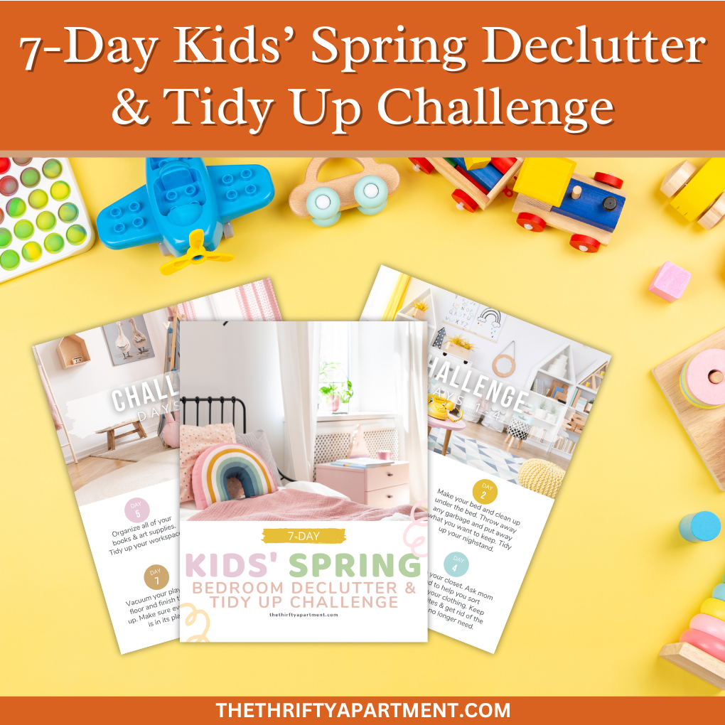 Kids Spring Declutter & Tidy Up Printable