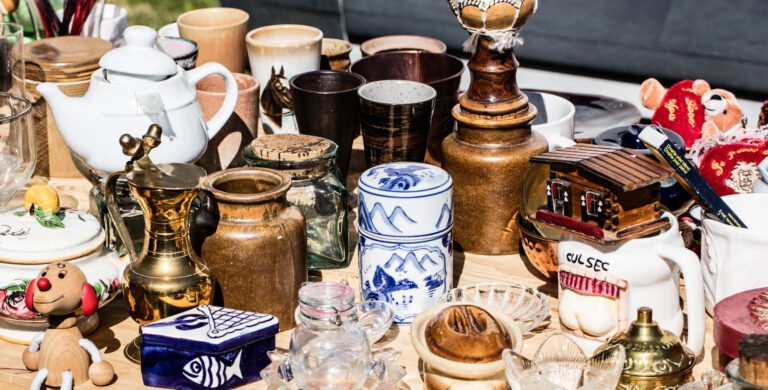 flea market thrifted items