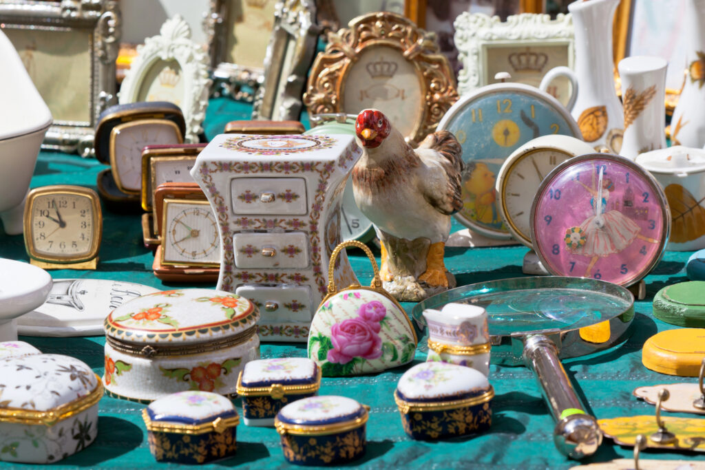 flea market thrifted items