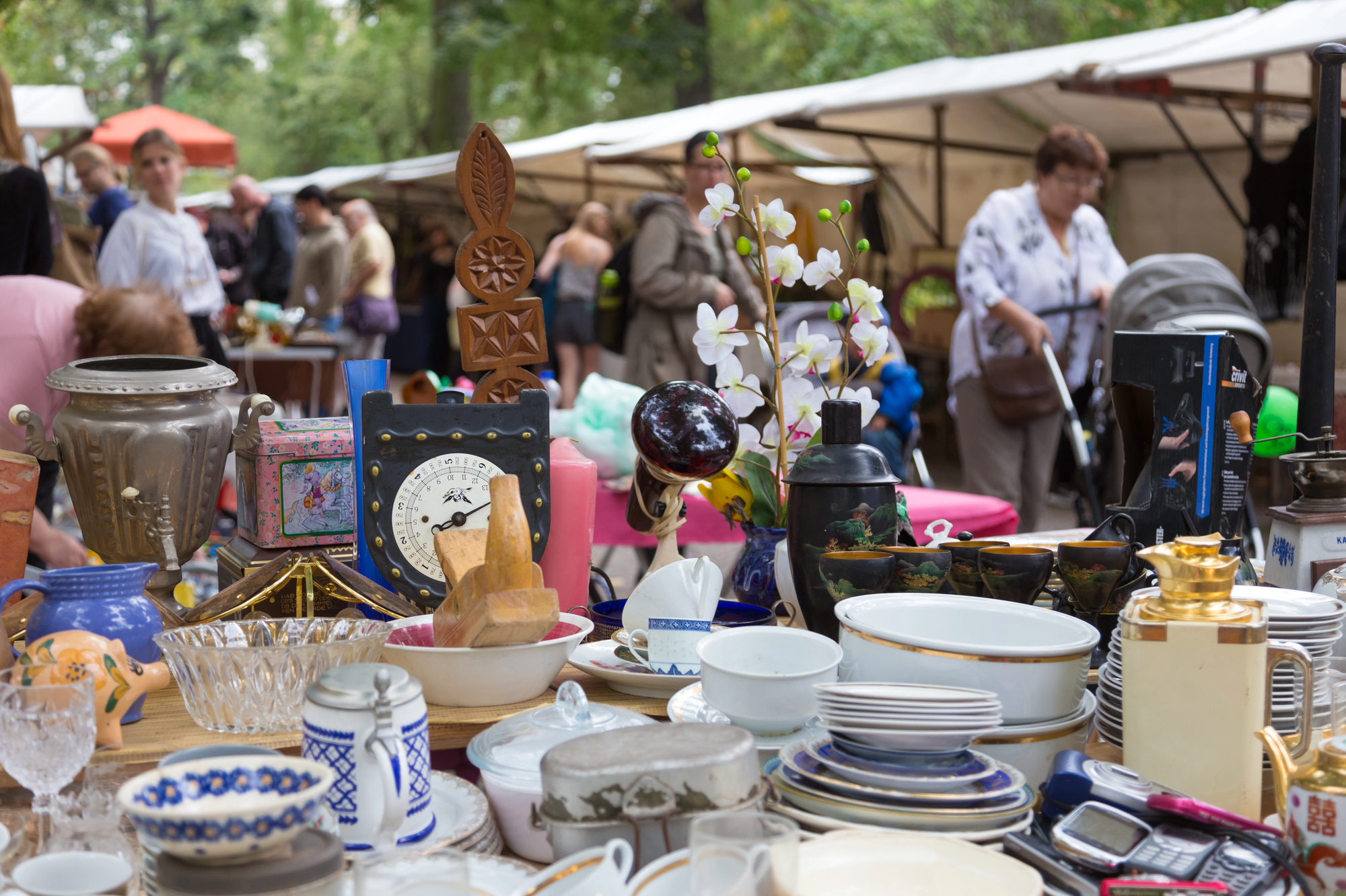 flea market thrifted items
