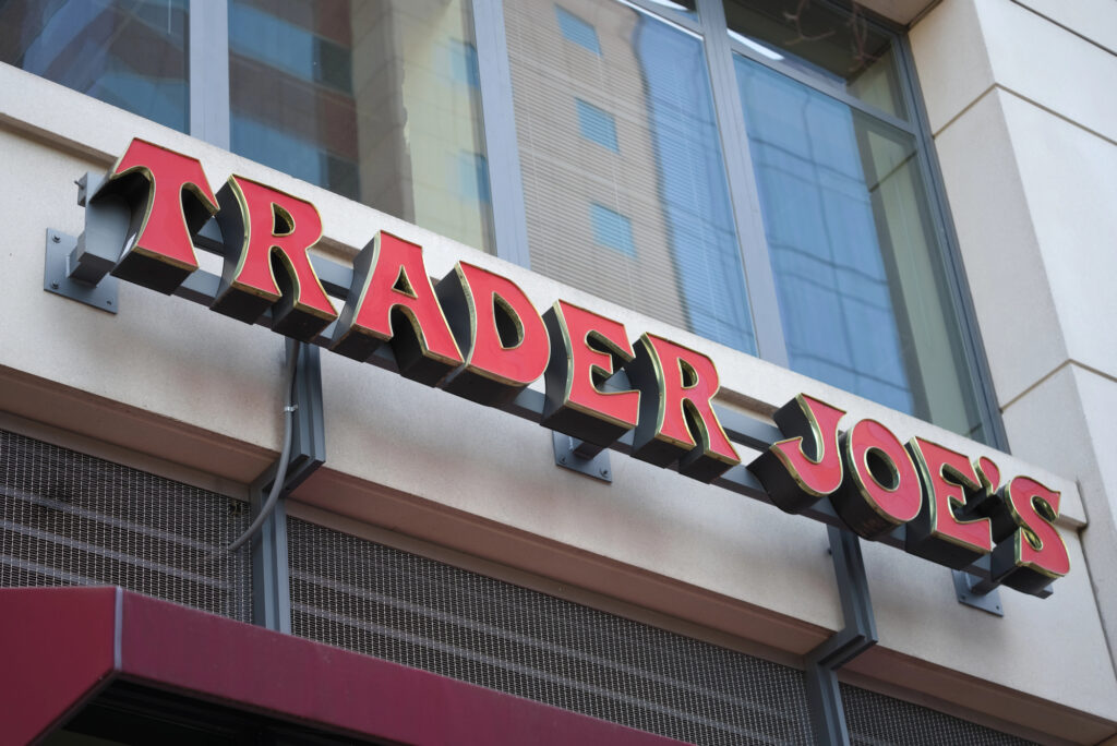 trader joes sign