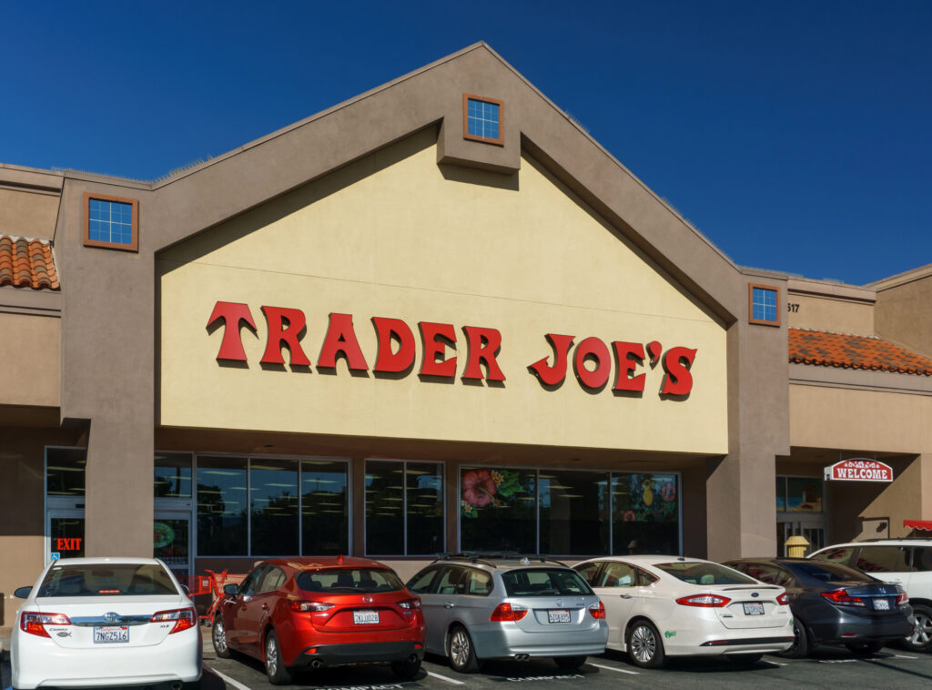 trader joes sign store