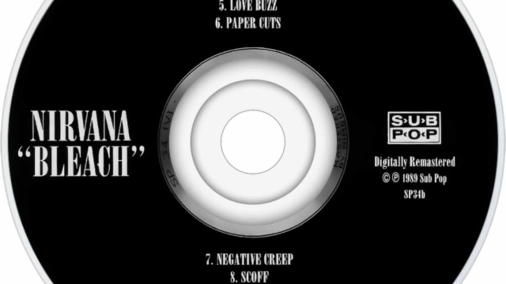 Nirvana &ndash;&nbsp;Bleach&nbsp;(1989 Sub Pop First Pressing)