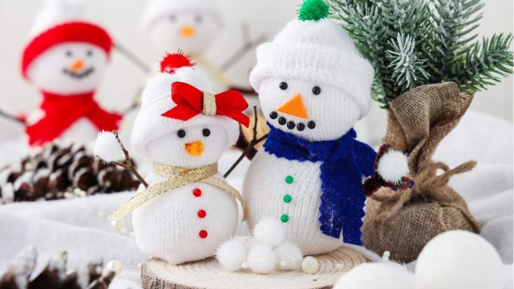 sock snowman
