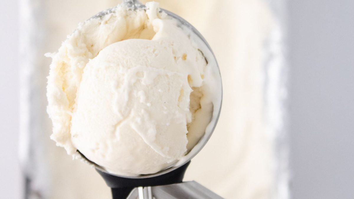 vanilla bean ice cream