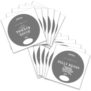 vintage canning labels - featured