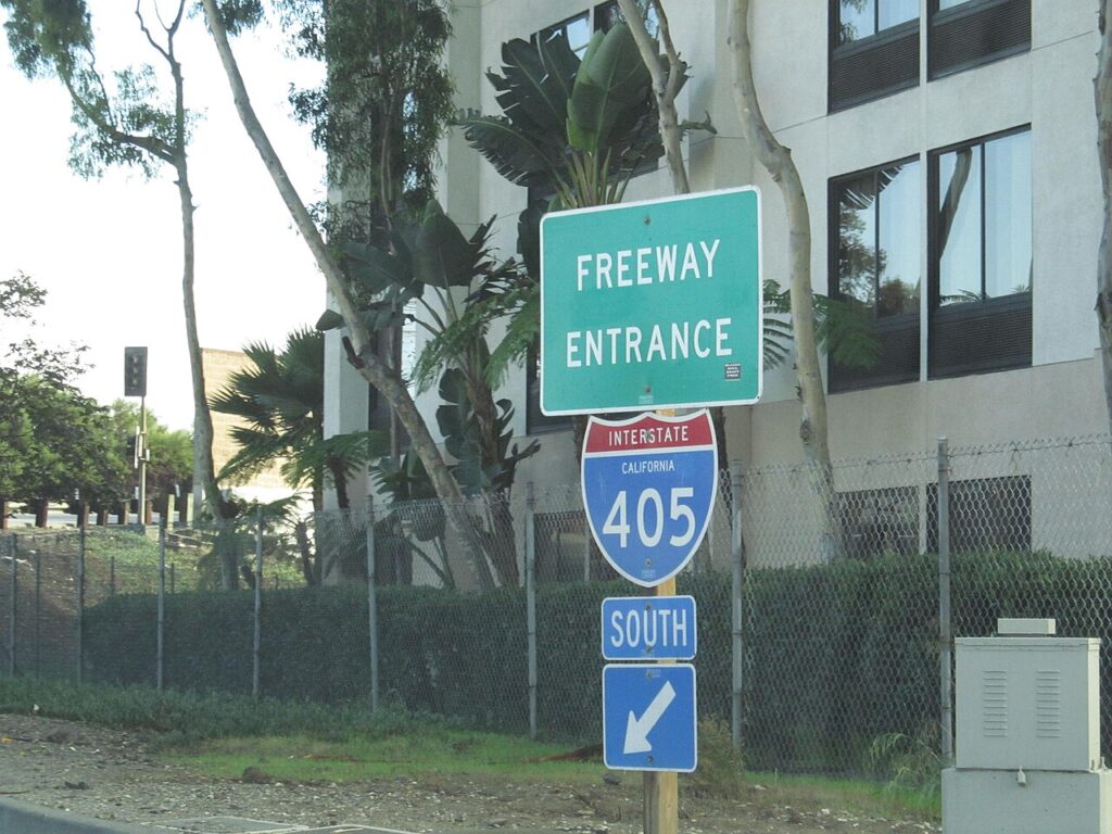 405 highway california