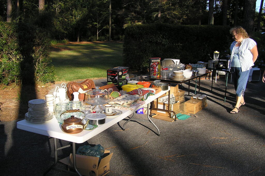 yard sale