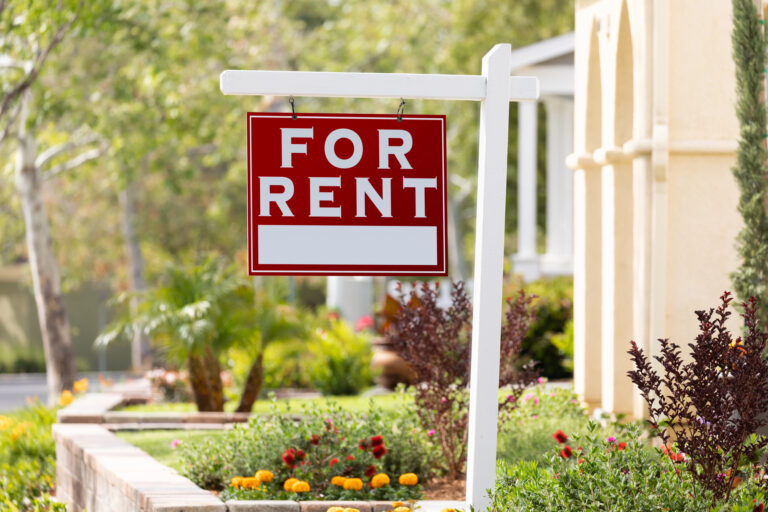 for rent sale sign