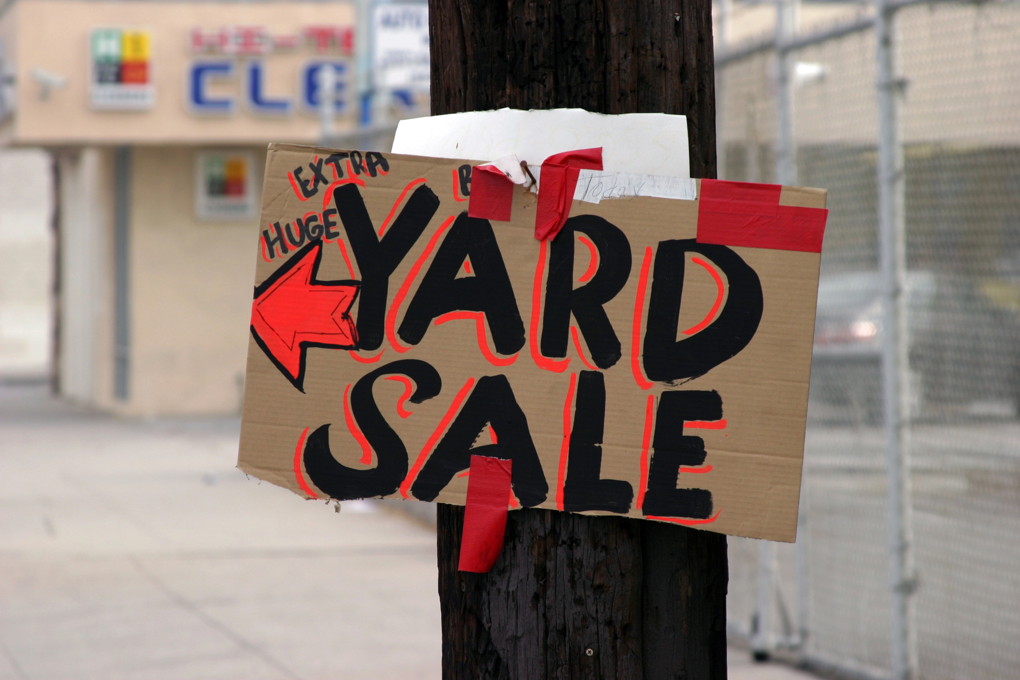 yard sales