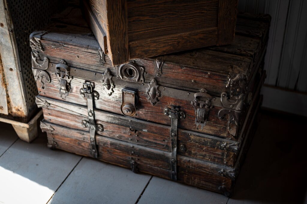 antique trunk