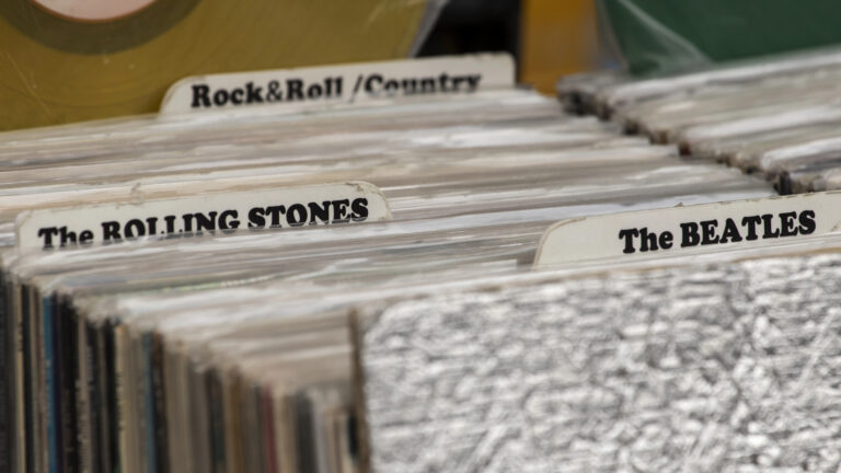 vintage vinyl records