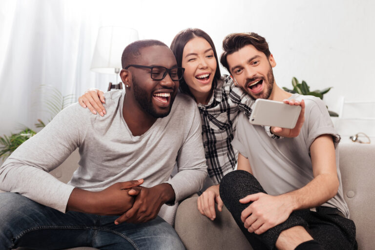 friends roommate on couch