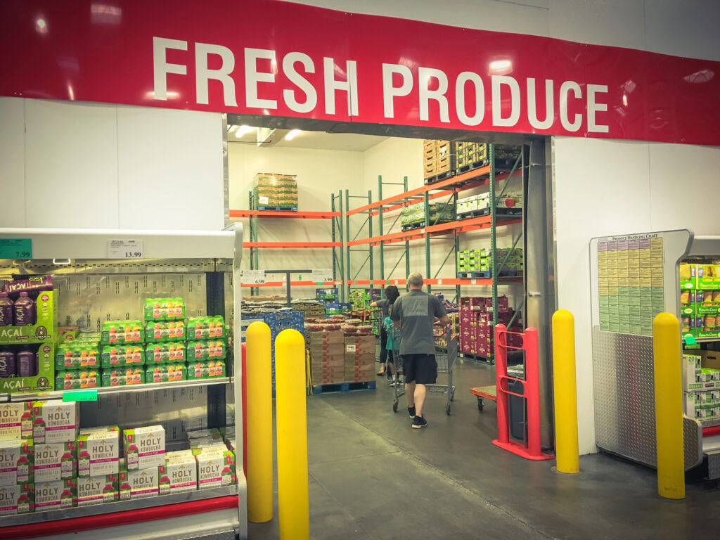 costco produce aisle