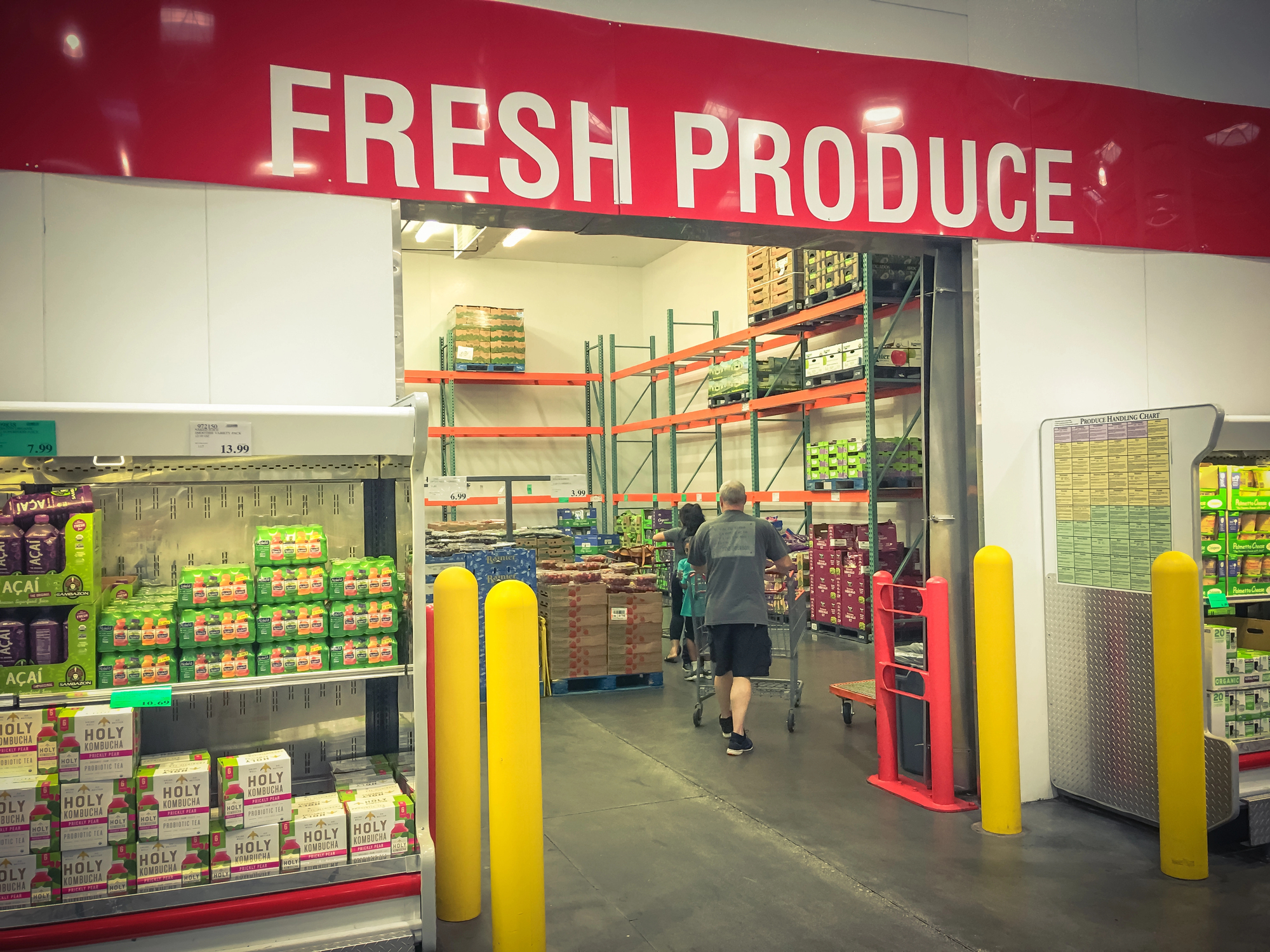 costco produce aisle