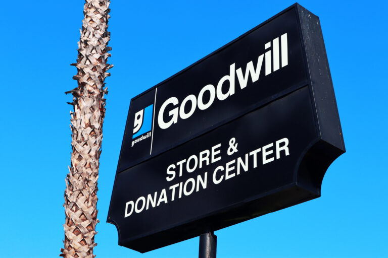 goodwill store sign