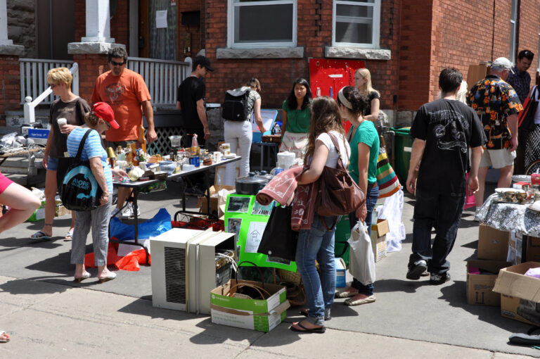 garage sale