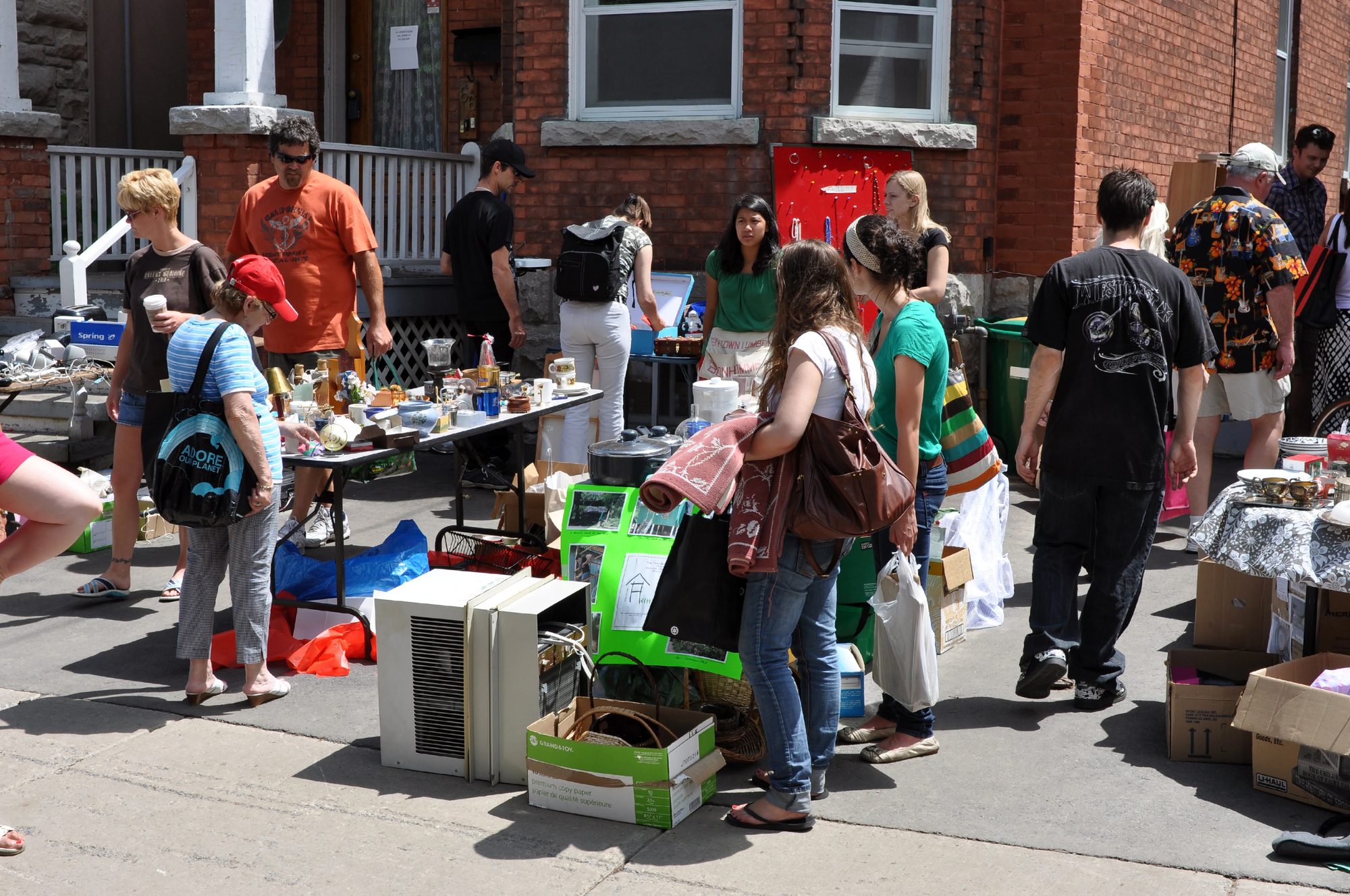 garage sale