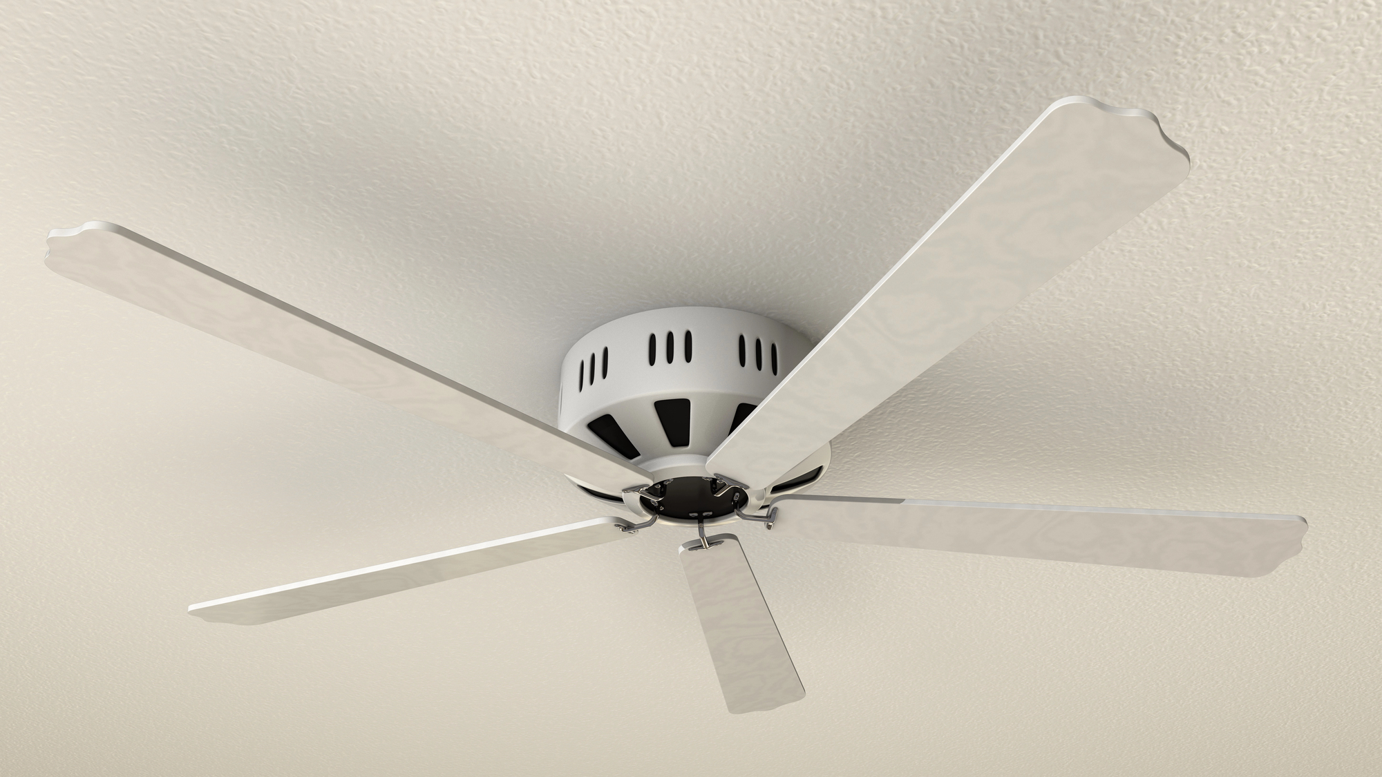 cleaning dusty ceiling fans