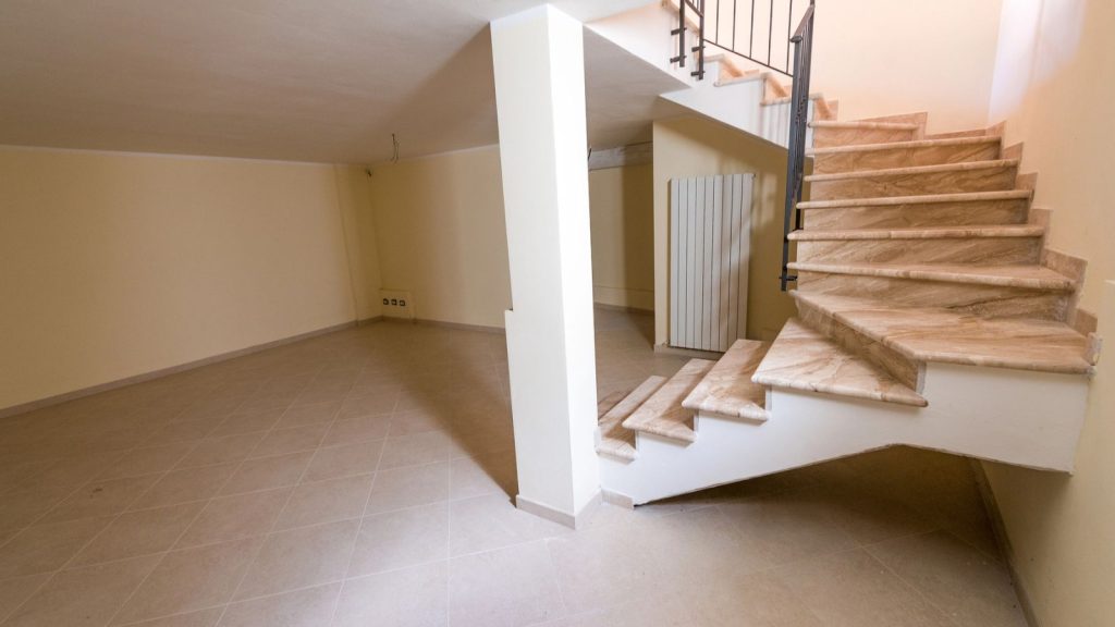 Staircase to basement room