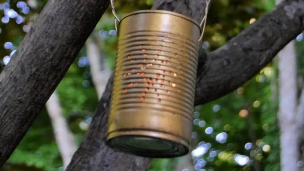 Tin Can Lantern