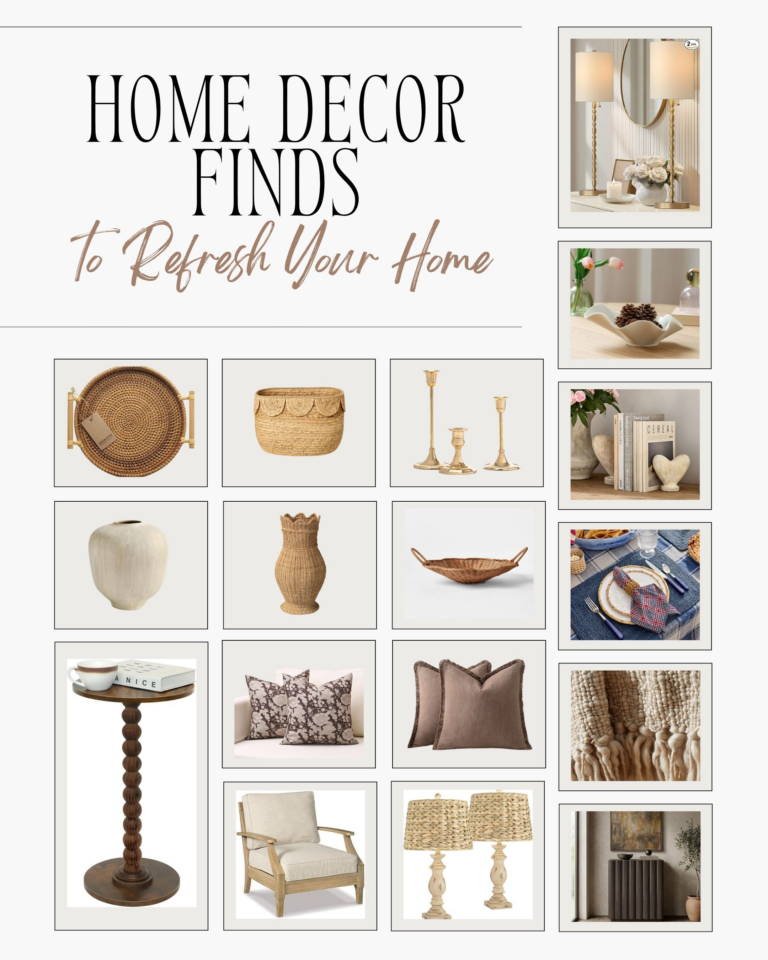 Home Decor Finds to Refresh Your Home