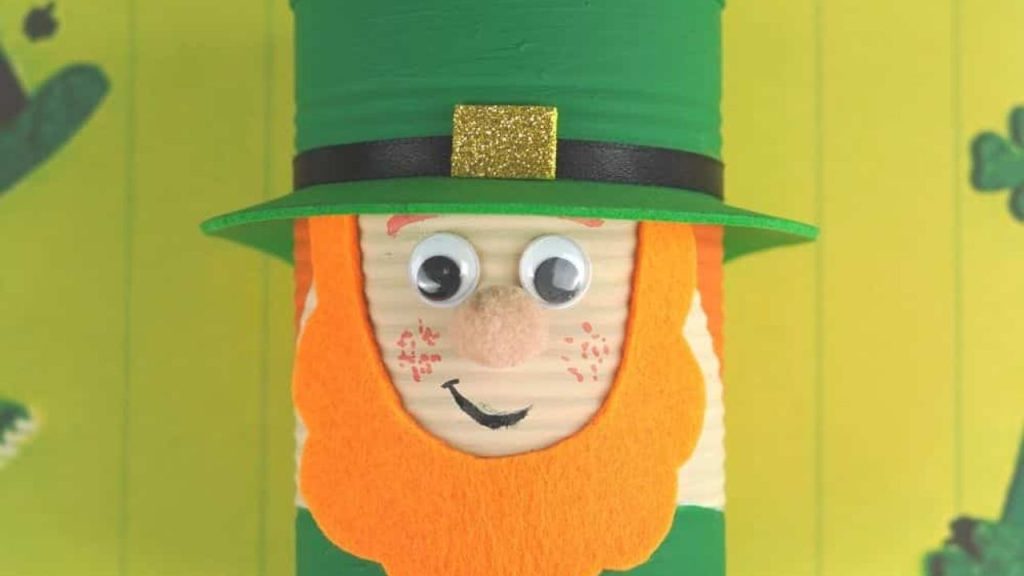 leprechaun tin can diy