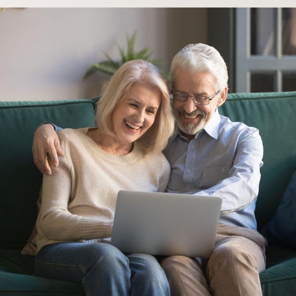 retired couple