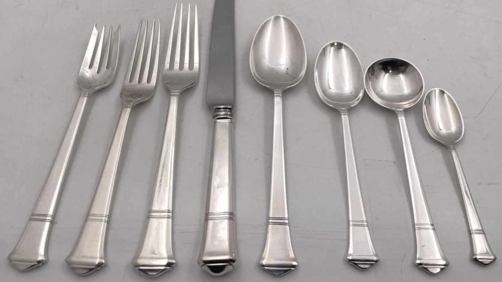 Antique Silverware Set by Tiffany Co