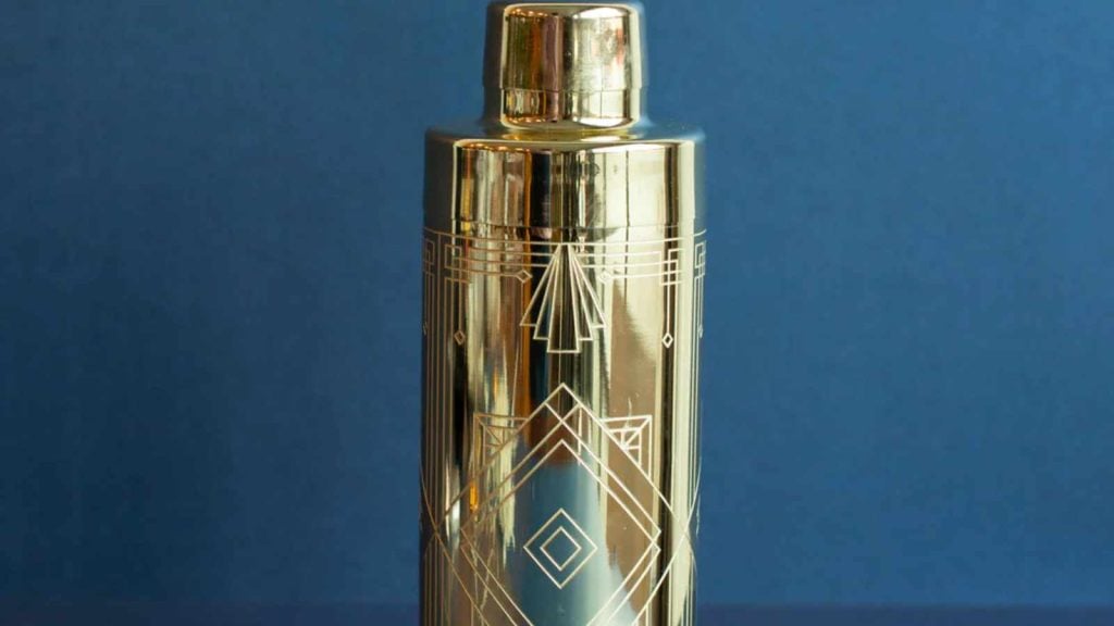 Art Deco Cocktail Shaker