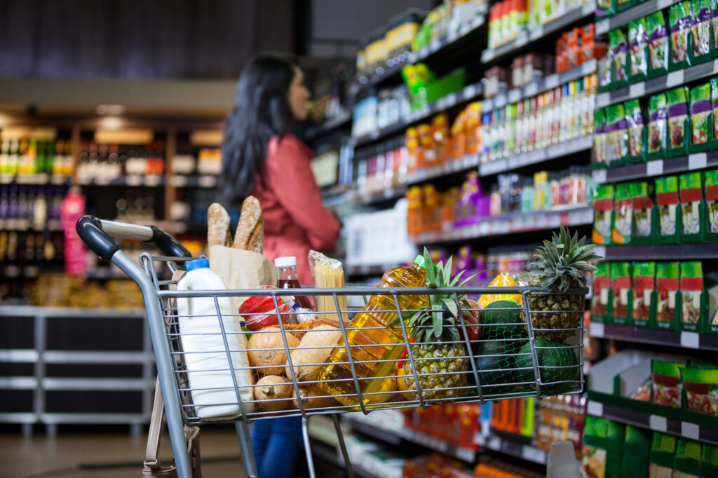 supermarket shopping grocery store