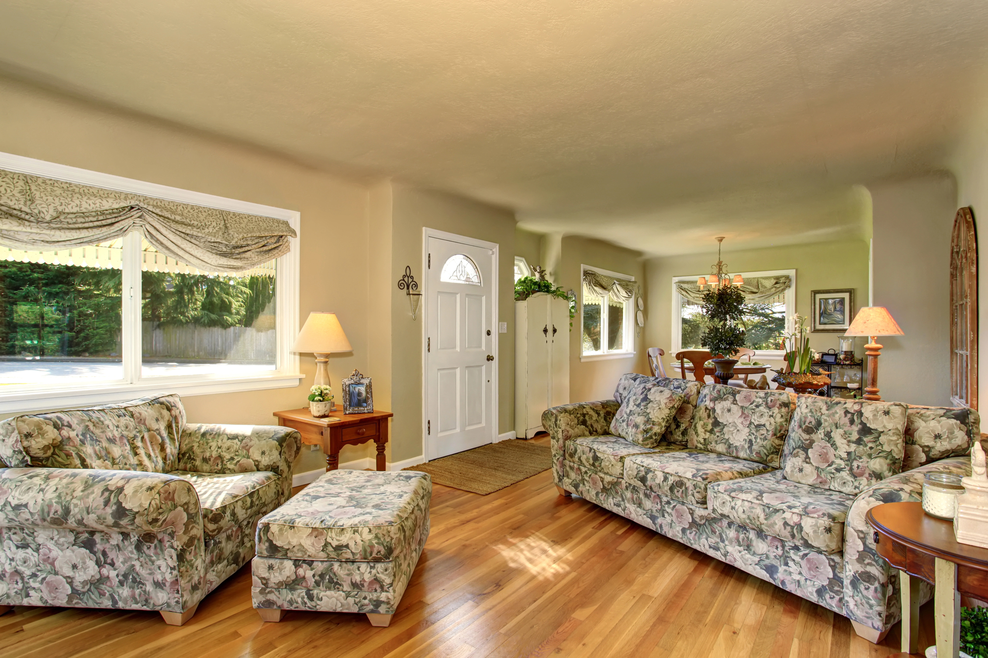 Floral Sofas