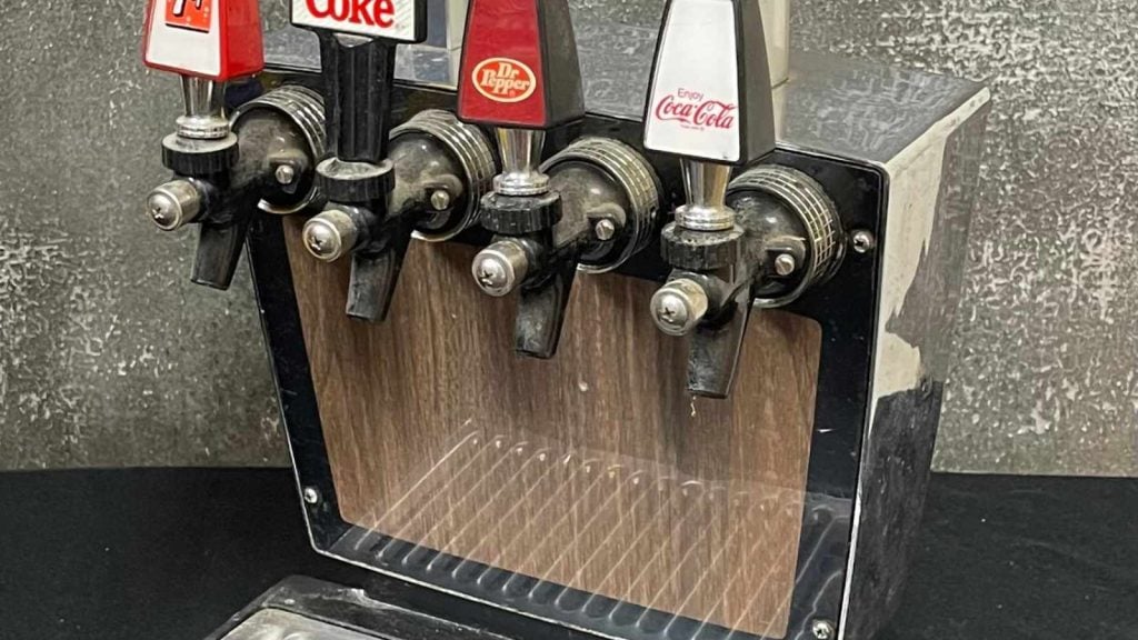 Retro Soda Fountain Machine