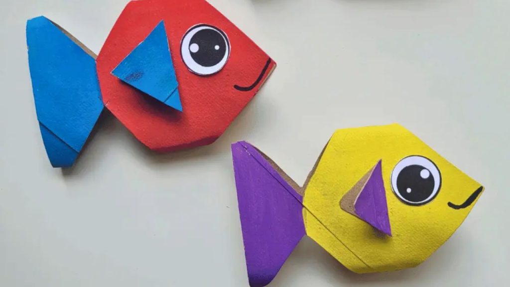 Toilet Paper Roll Fish