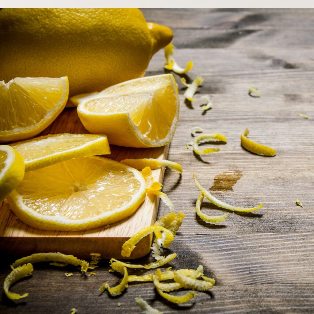 lemon peels