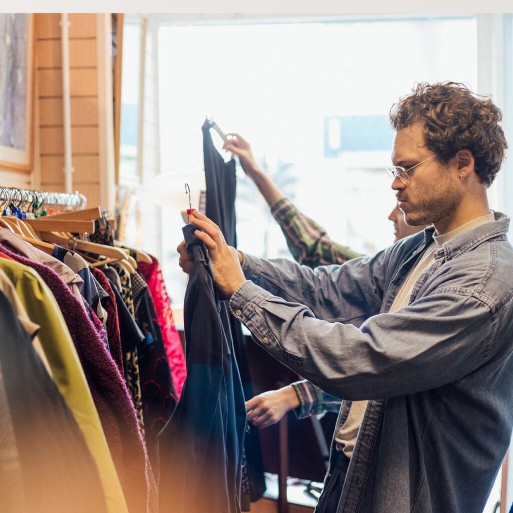shopping clothes