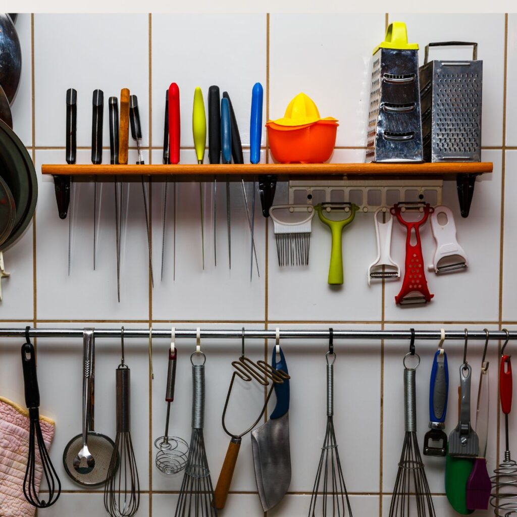tools in kitchen