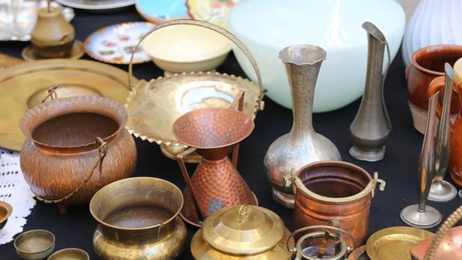 Antique Copper Pots