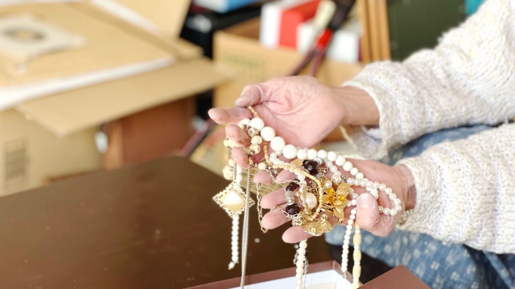 Box of jewelry