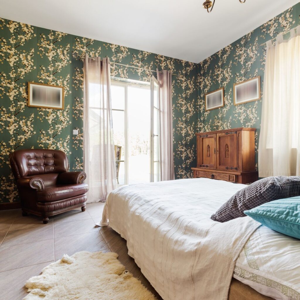 wallpaper on wall