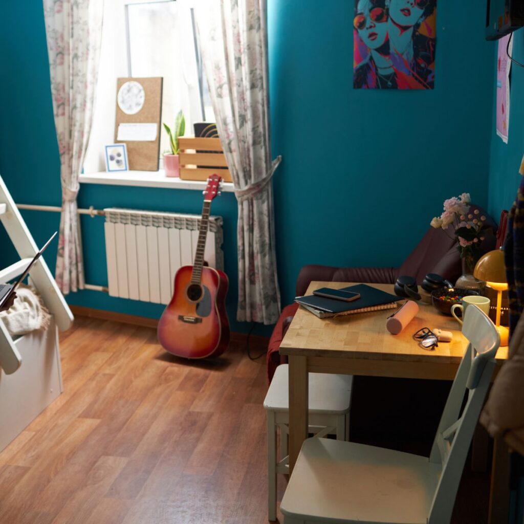 BLUE BEDROOM
