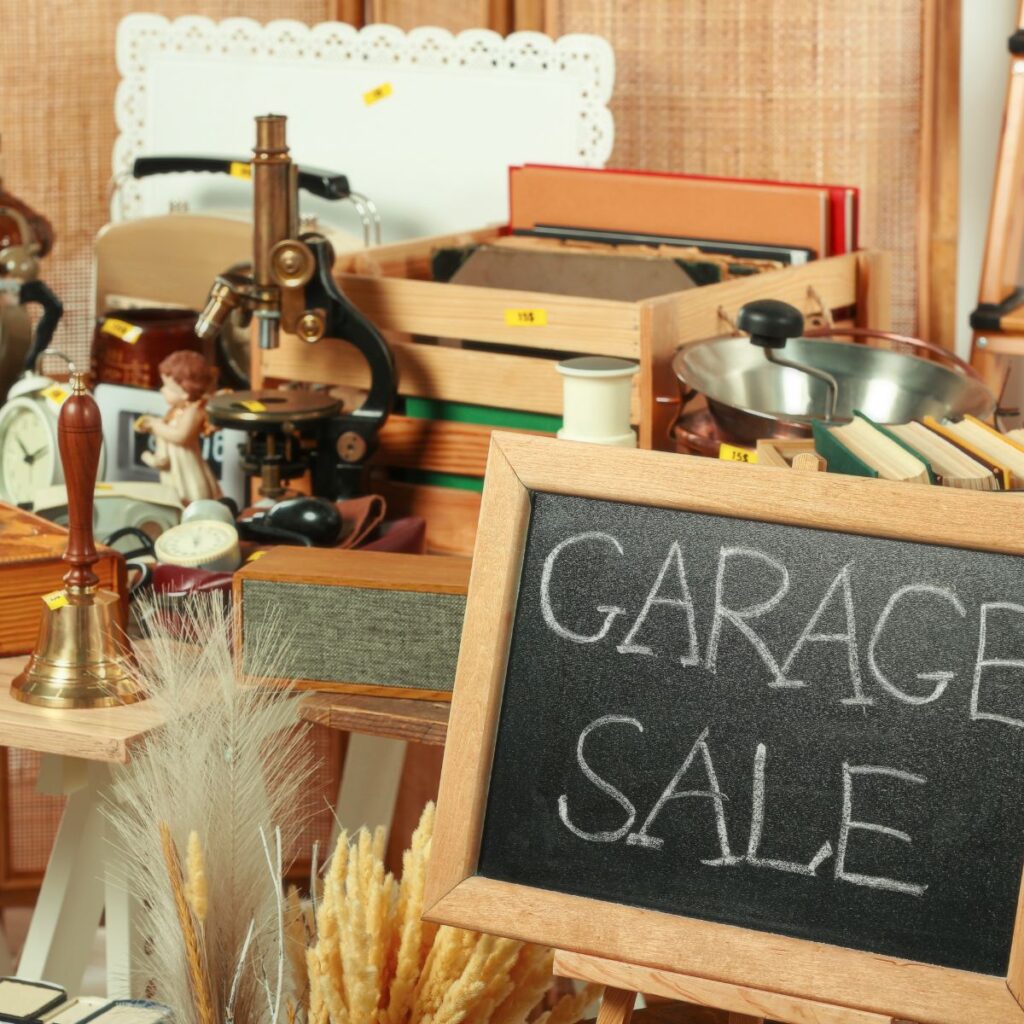 garage sale love