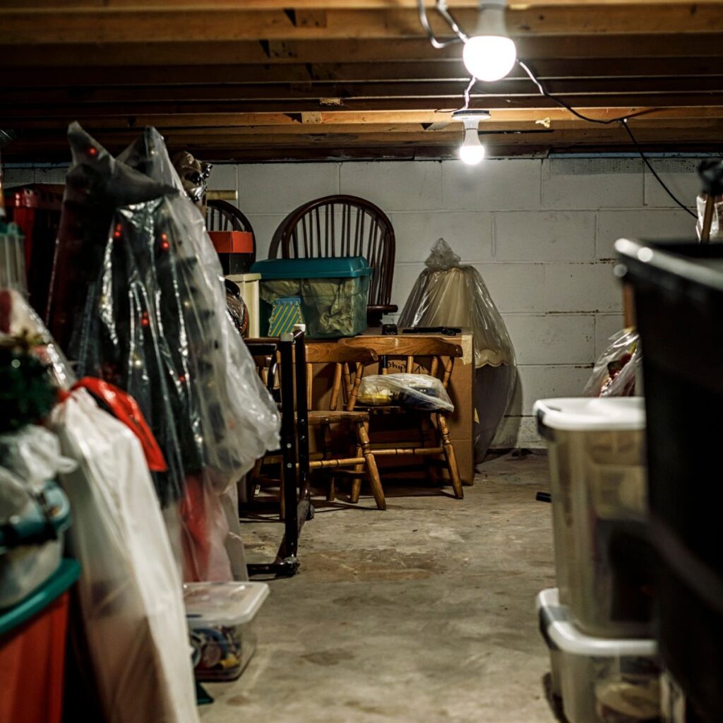 itemsin basement