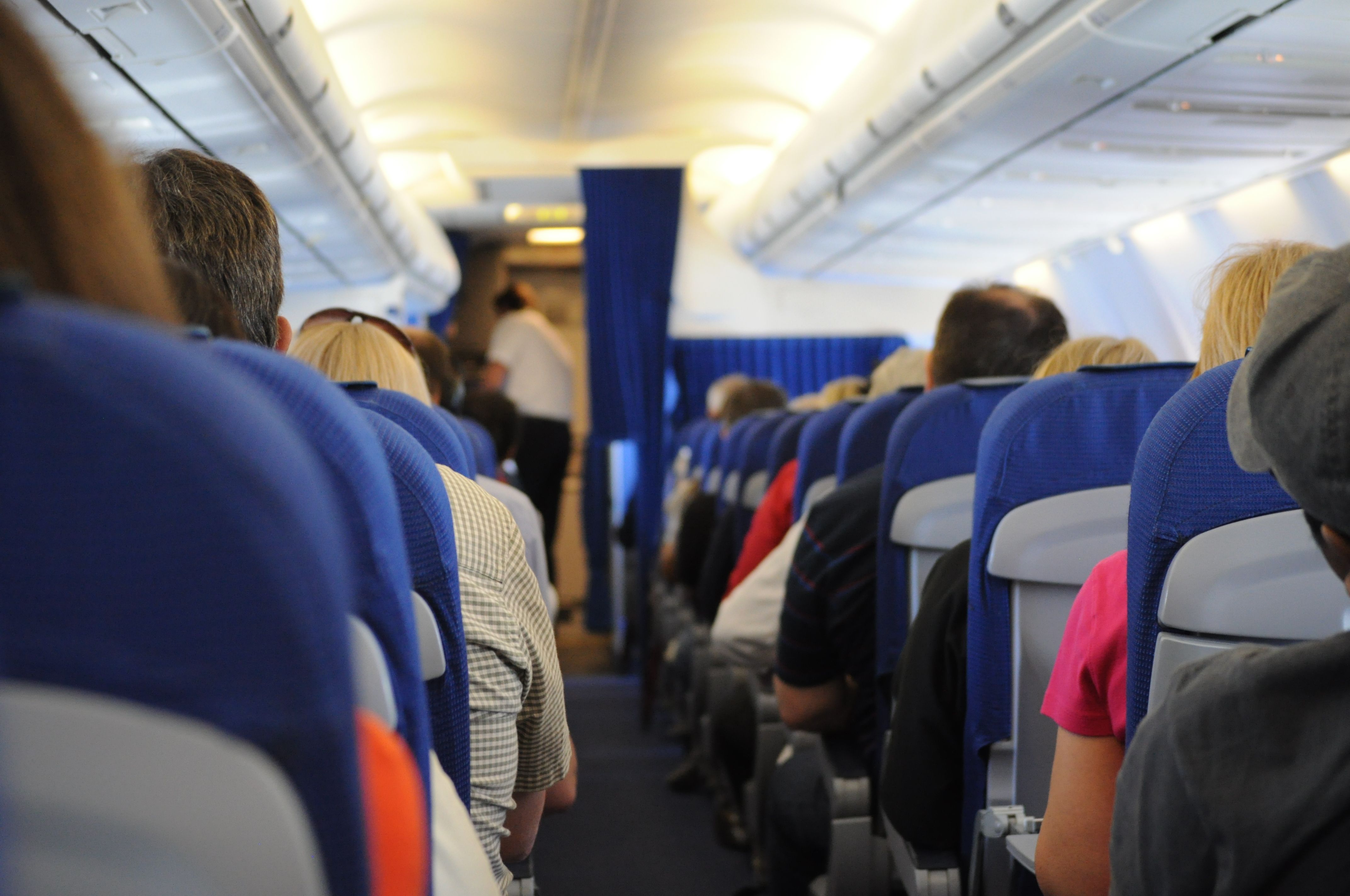 seating on airplane