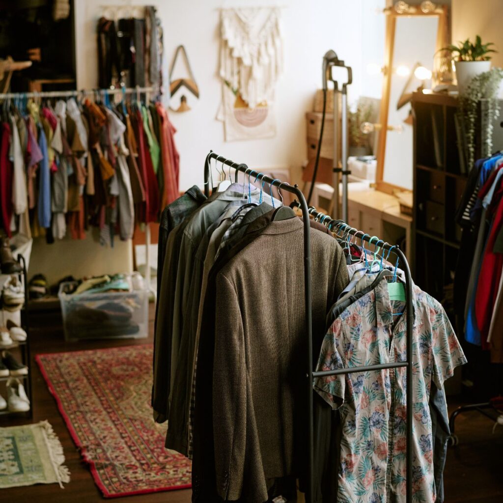 thrift shopping