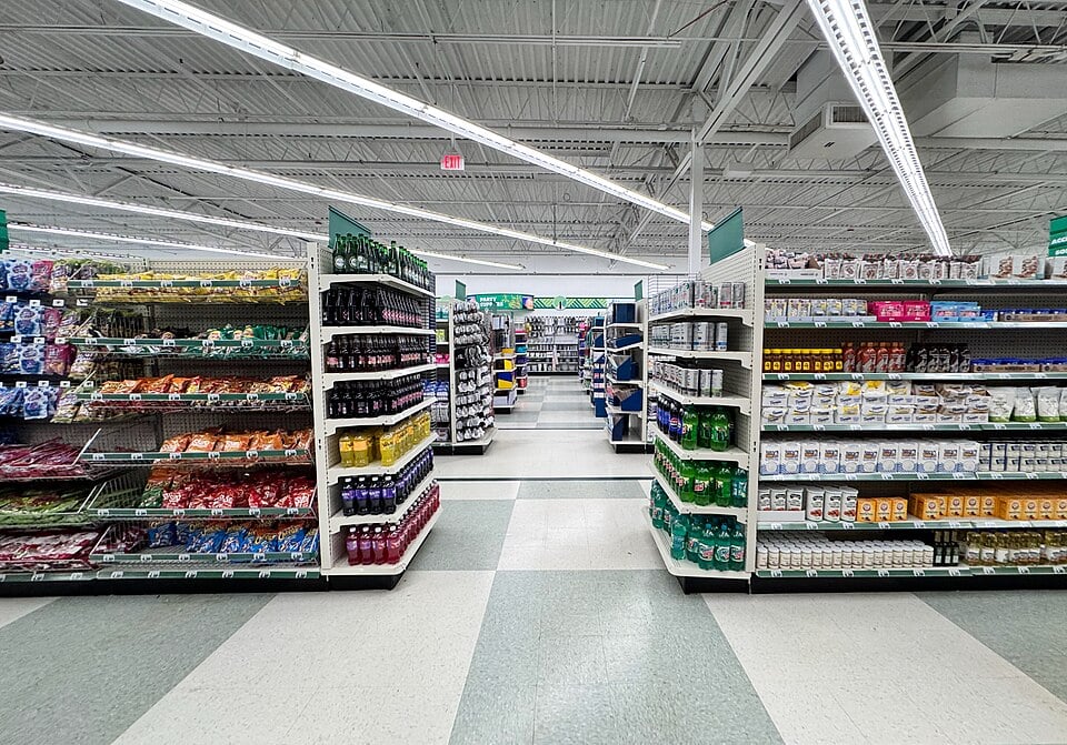 dollar tree aisle